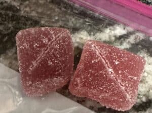 One (legal) hemp-derived gummy can weigh as much as five grams, which would be classified as a state jail felony.