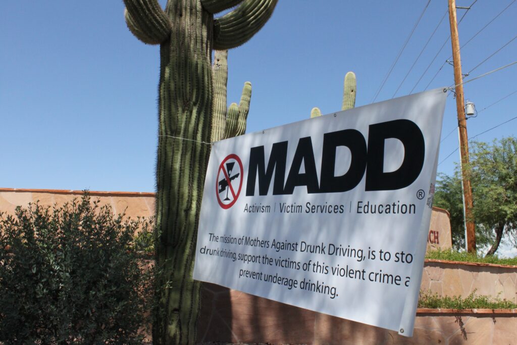 MADD sign