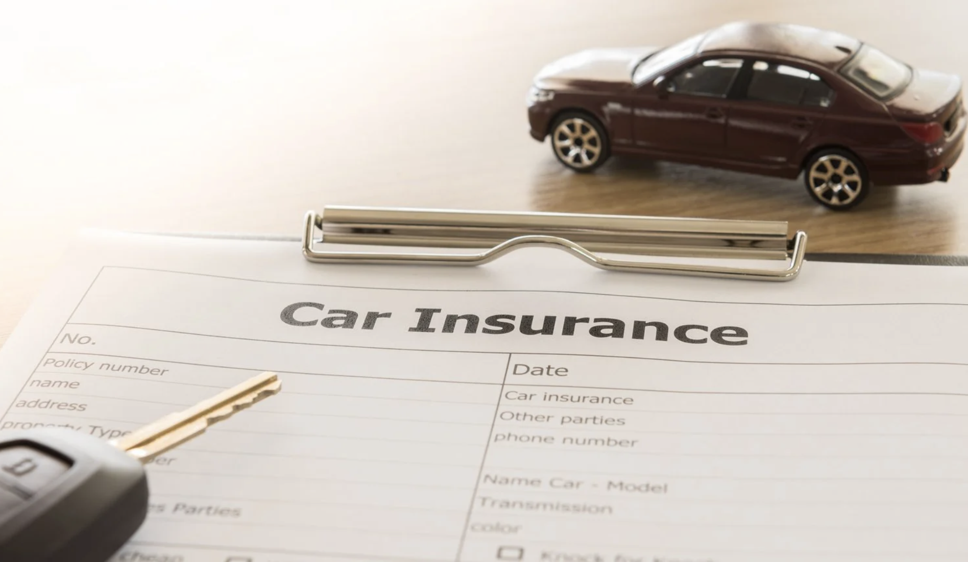 car insurance application