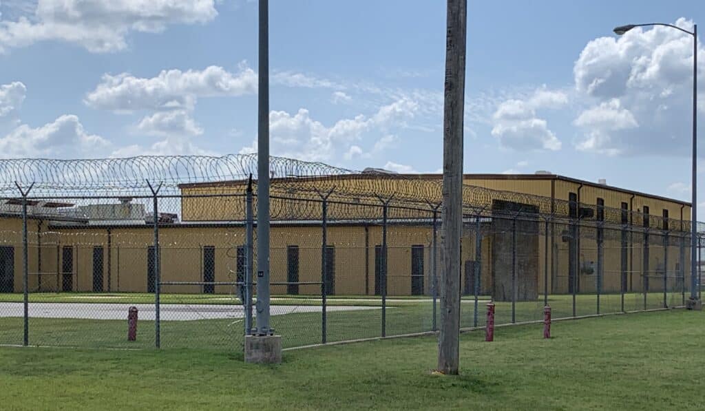 Wallace Pack prison in Navasota, Texas.